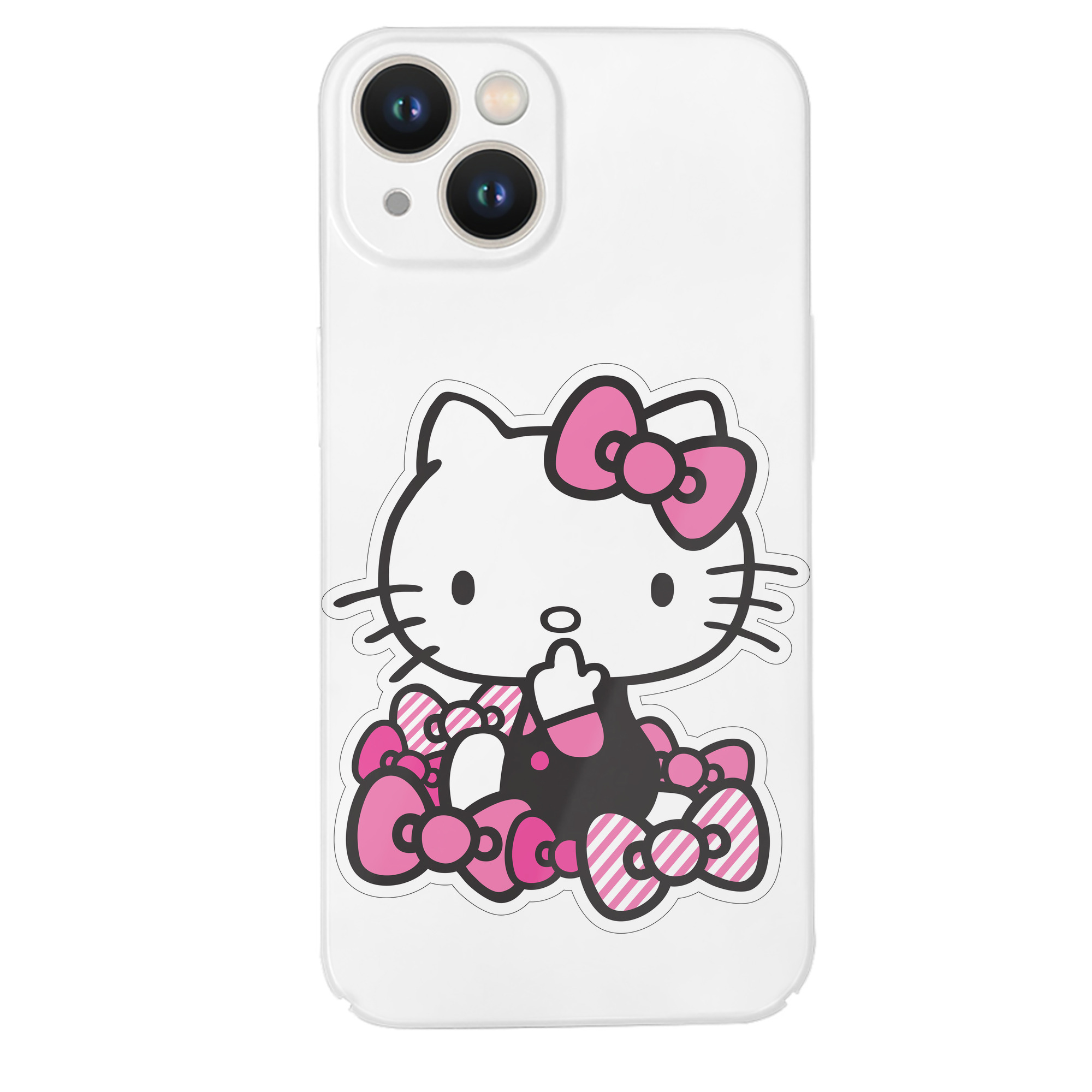 （画像用） Hello Kitty ハローキティ 【iPhone 14シリーズ対応】ハードケース